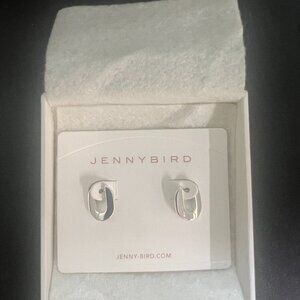 Jenny Bird Teeni Toni Link Hoop Earrings, Sterling Silver, BRAND NEW, $110